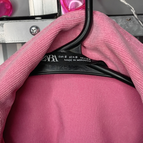 Zara Blush Pink Utility Jacket - Picture 2 of 5